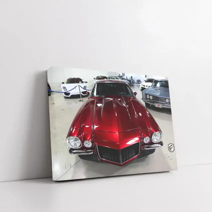 Chevrolet Camaro 1970 Red Car Showroom