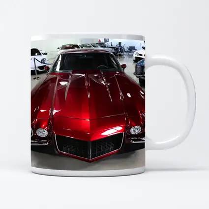 Chevrolet Camaro 1970 Red Car Showroom