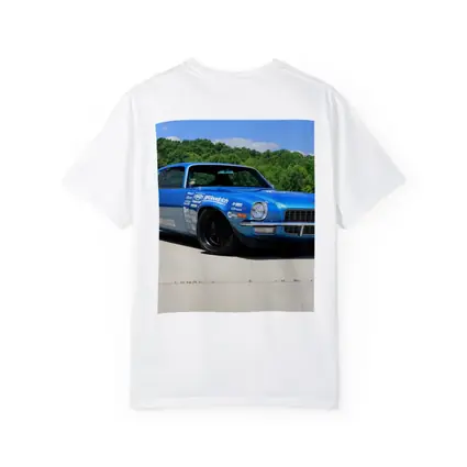 Chevrolet Camaro Blue Race Car Outdoor