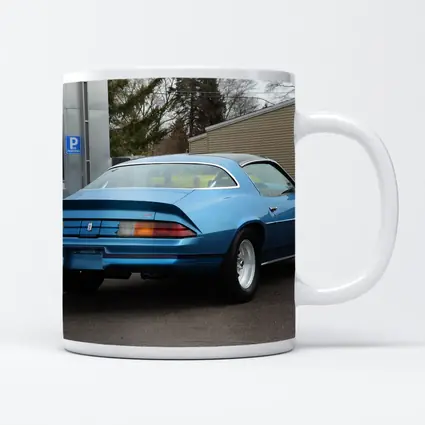 1980 Chevrolet Camaro Z28 Blue Rear View