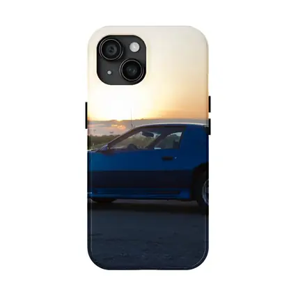 Chevrolet Camaro Z28 Blue Sunset Side Profile
