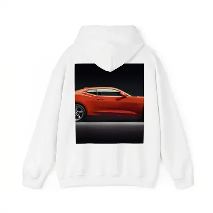 Chevrolet Camaro Orange Side Profile Dark Studio
