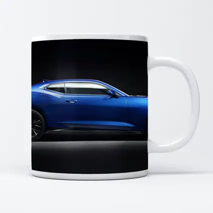 Chevrolet Camaro ZL1 Blue Studio Shot