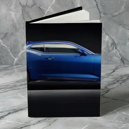 Chevrolet Camaro ZL1 Blue Studio Shot