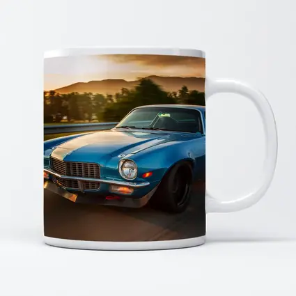1970 Chevrolet Camaro Blue Sunset Highway
