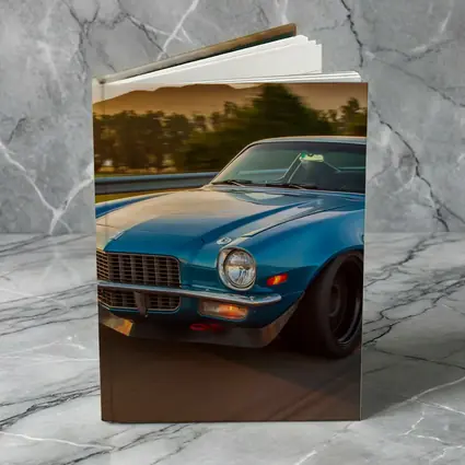 1970 Chevrolet Camaro Blue Sunset Highway