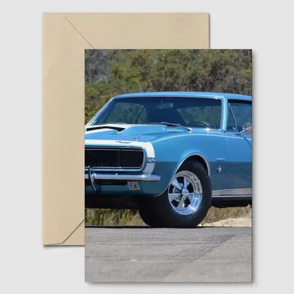 1967 Chevrolet Camaro SS Blue Classic