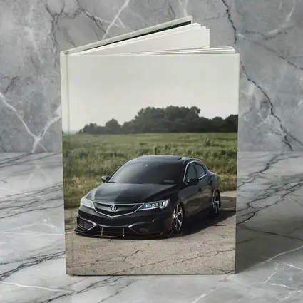 Acura ILX Slammed Black Sedan Open Field