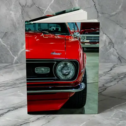 Chevrolet Camaro Red Muscle Car Garage