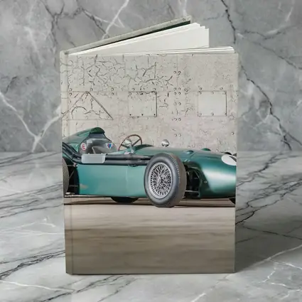 Aston Martin DBR4 Classic Racing Car Green