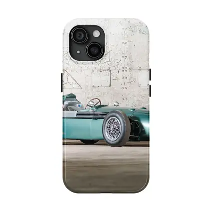Aston Martin DBR4 Classic Racing Car Green
