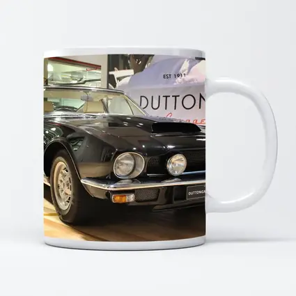 Aston Martin V8 Classic Black Showroom