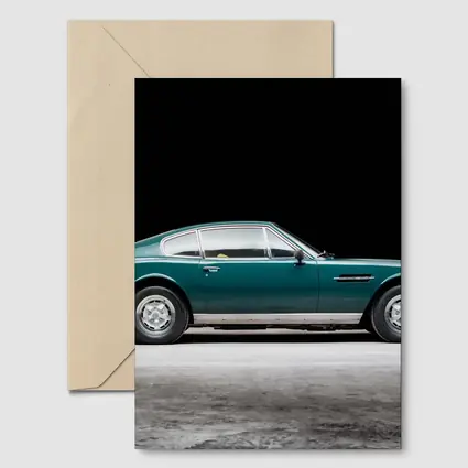 Aston Martin DBS Classic Green Studio Shot