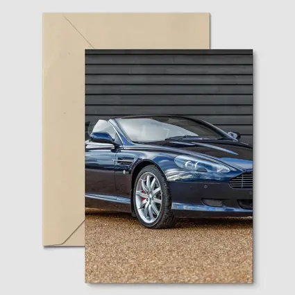 Aston Martin DB9 Volante Deep Blue Convertible