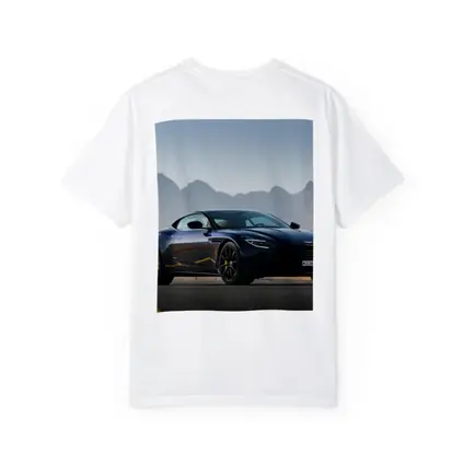 Aston Martin DB11 Dark Blue Desert Mountains