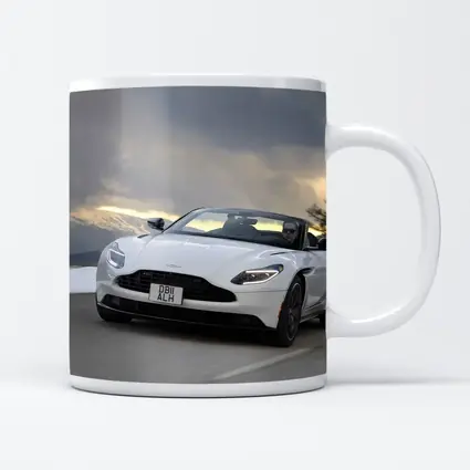 Aston Martin DB11 Volante Winter Mountain Drive