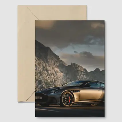 Aston Martin DBS Superleggera Mountain Road Dusk