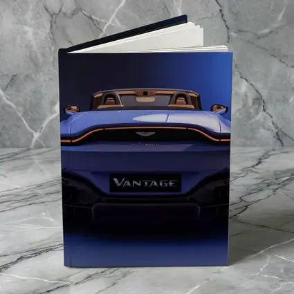 Aston Martin Vantage Roadster Rear Studio Blue
