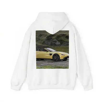 Aston Martin Vantage Roadster Yellow Rocky Landscape