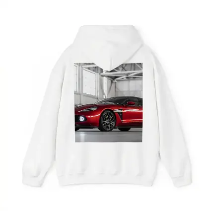 Aston Martin Vanquish Red Indoor Garage Setting