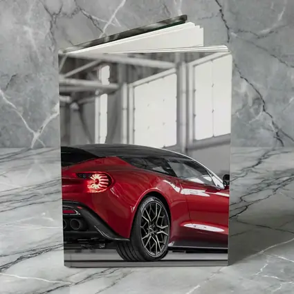 Aston Martin Vanquish Zagato Red Indoor Hangar