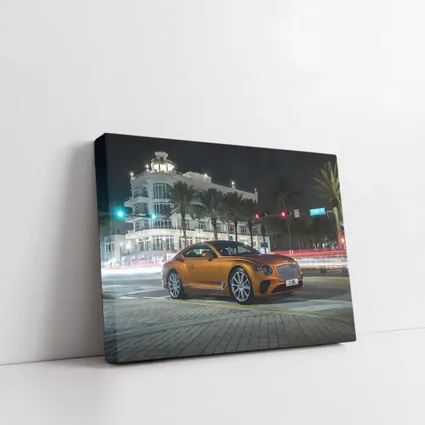 Bentley Continental GT Night City Street