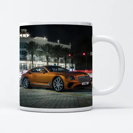 Bentley Continental GT Night City Street