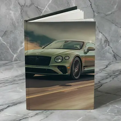 Bentley Continental GT Green Desert Highway Drive