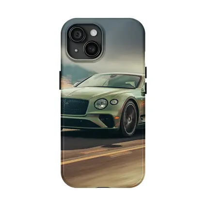 Bentley Continental GT Green Desert Highway Drive