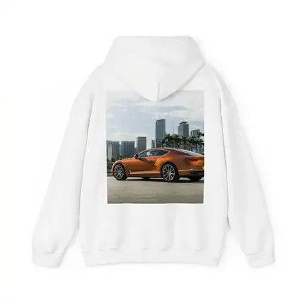 Bentley Continental GT Orange City Skyline