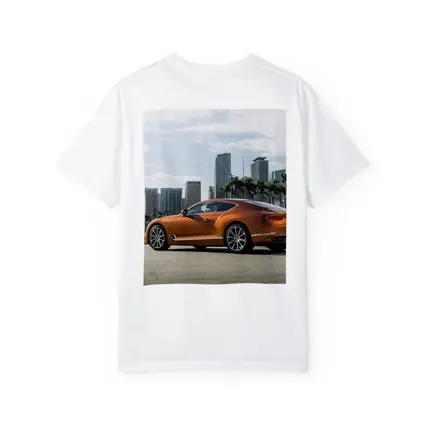 Bentley Continental GT Orange City Skyline