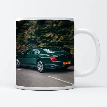 Bentley Flying Spur V8 Green Road Drive