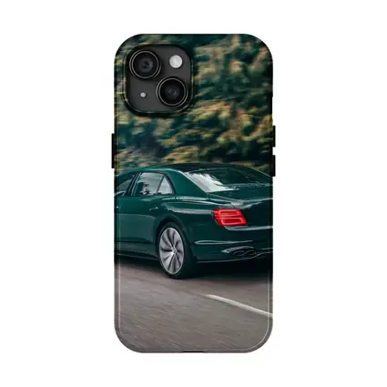 Bentley Flying Spur V8 Green Road Drive