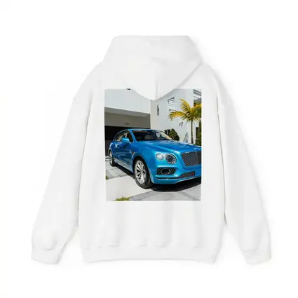 Bentley Bentayga Blue SUV Miami Driveway
