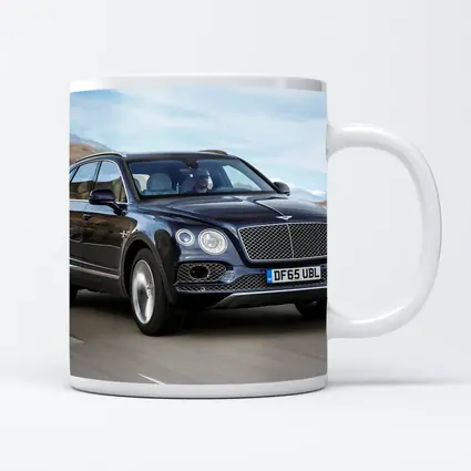 Bentley Bentayga Dark Blue Mountain Road Drive