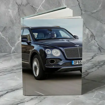 Bentley Bentayga Dark Blue Mountain Road Drive