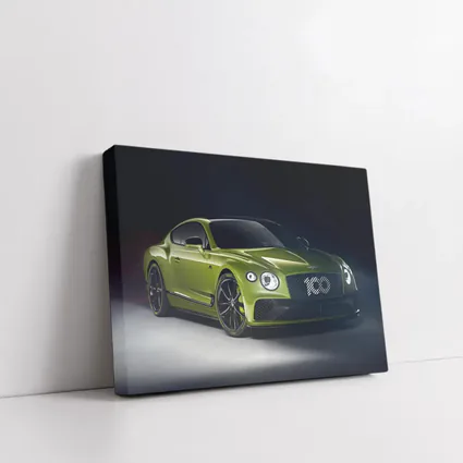 Bentley Continental GT Green Studio Shot
