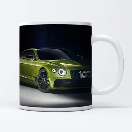 Bentley Continental GT Green Studio Shot