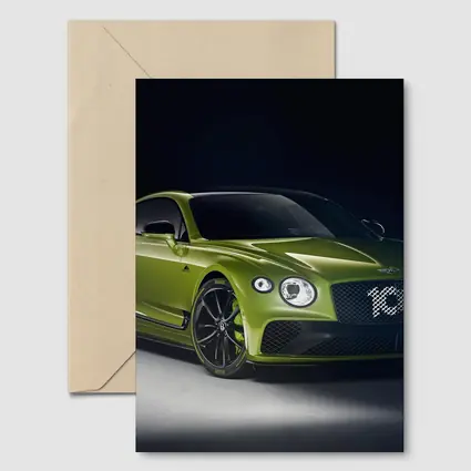 Bentley Continental GT Green Studio Shot