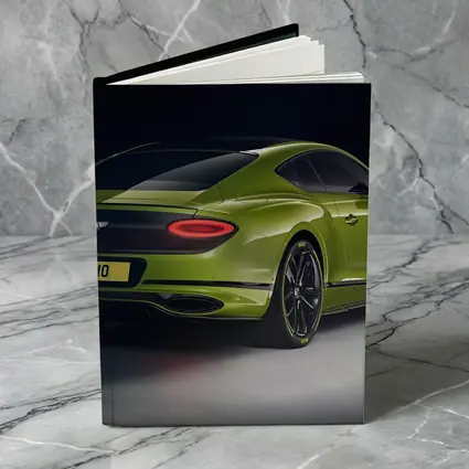 Bentley Continental GT Lime Green Studio Shot