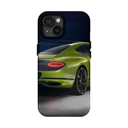 Bentley Continental GT Lime Green Studio Shot