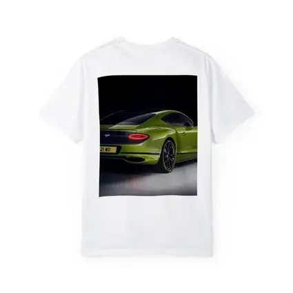 Bentley Continental GT Lime Green Studio Shot