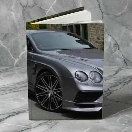 Bentley Continental GT Gray Coupe Stone Building