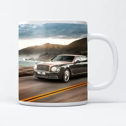 Bentley Mulsanne Driving Coastal Mountain Road