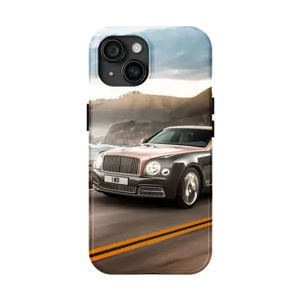 Bentley Mulsanne Driving Coastal Mountain Road