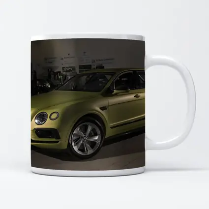 Bentley Bentayga Green SUV Showroom Display