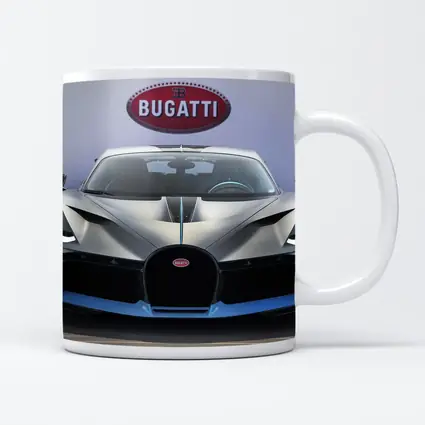 Bugatti Divo Hypercar Front View Display