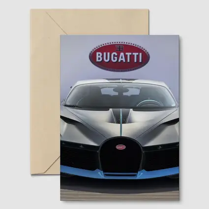 Bugatti Divo Hypercar Front View Display