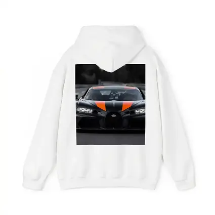 Bugatti Chiron Super Sport Black Orange Road