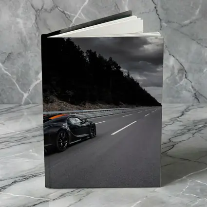 Bugatti Chiron Super Sport Empty Highway Dark Sky